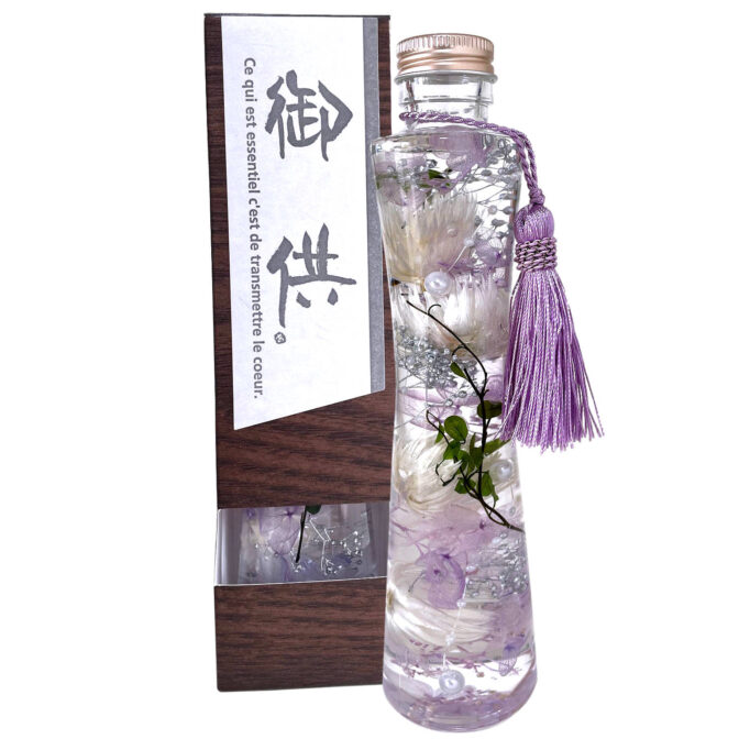 御供用ハーバリウム・花霞（ホワイト）
