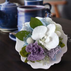 プリザーブドフラワー｜ノーブルホワイト（ラベンダー）